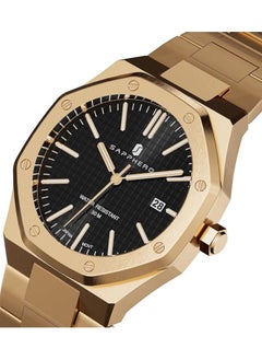 Sapphero Watch for Men Stainless Steel Mens Watches Waterproof Analog Quartz Movement Wrist Watch Gifts for Men  - Image 2