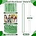 Huskein 500 PCS Mardi Gras Beads 33 Beaded Necklaces Green St Patricks Day Accessories Christmas Bead Necklace Parade Throws Bulk Party Favors Supplies Decor for Wedding Birthday Pirate - Image 4