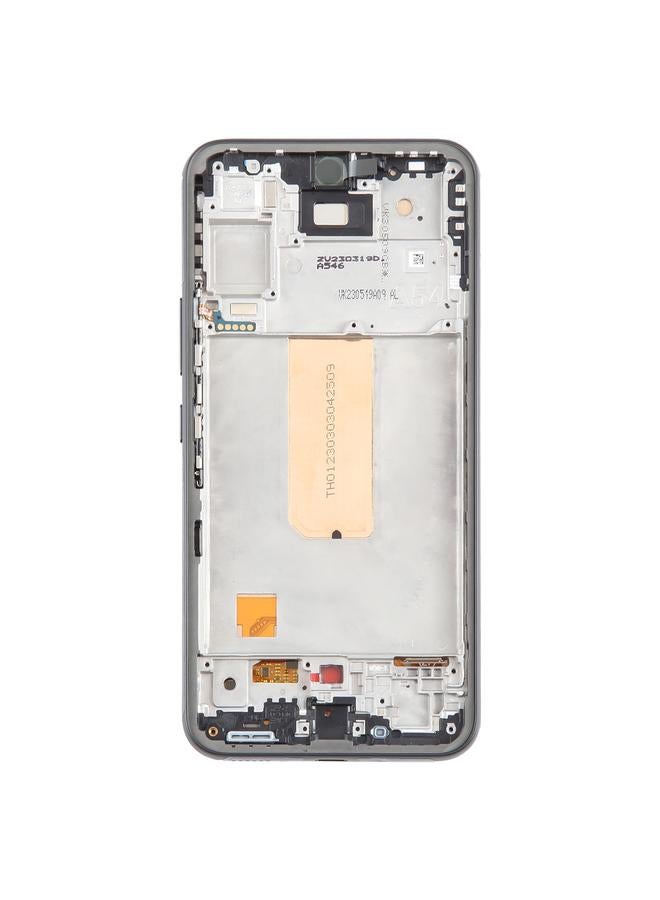 بديل لشاشة LCD Incell لهاتف Samsung Galaxy A54 SM-A546B مع محول رقمي كامل التجميع مع إطار لا يدعم التعرف على بصمة الإصبع - Image 3