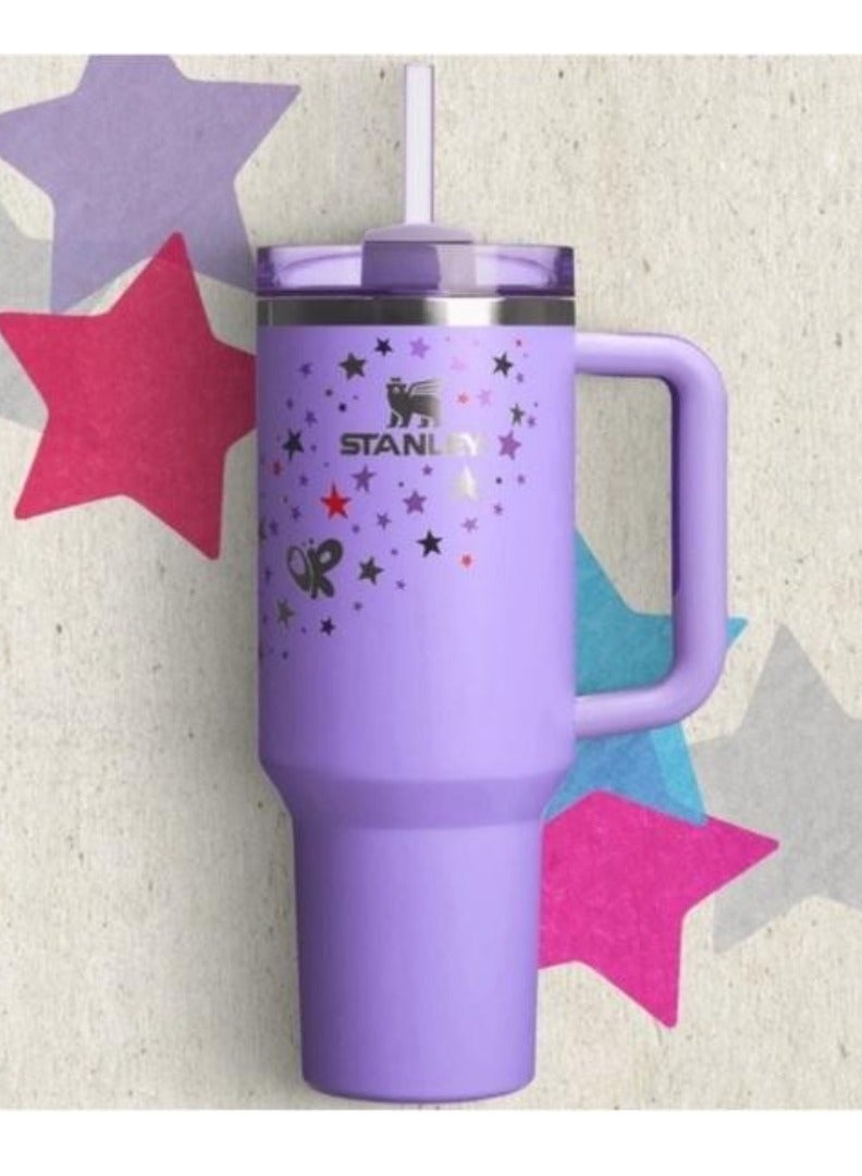 Stanley NEW x Olivia Rodrigo Quencher H2.0 FlowState™ Tumbler | 40 OZ – Brand New in Box | Stylish, Durable, and Functional Drinkware for Fans and Everyday Use - Image 1