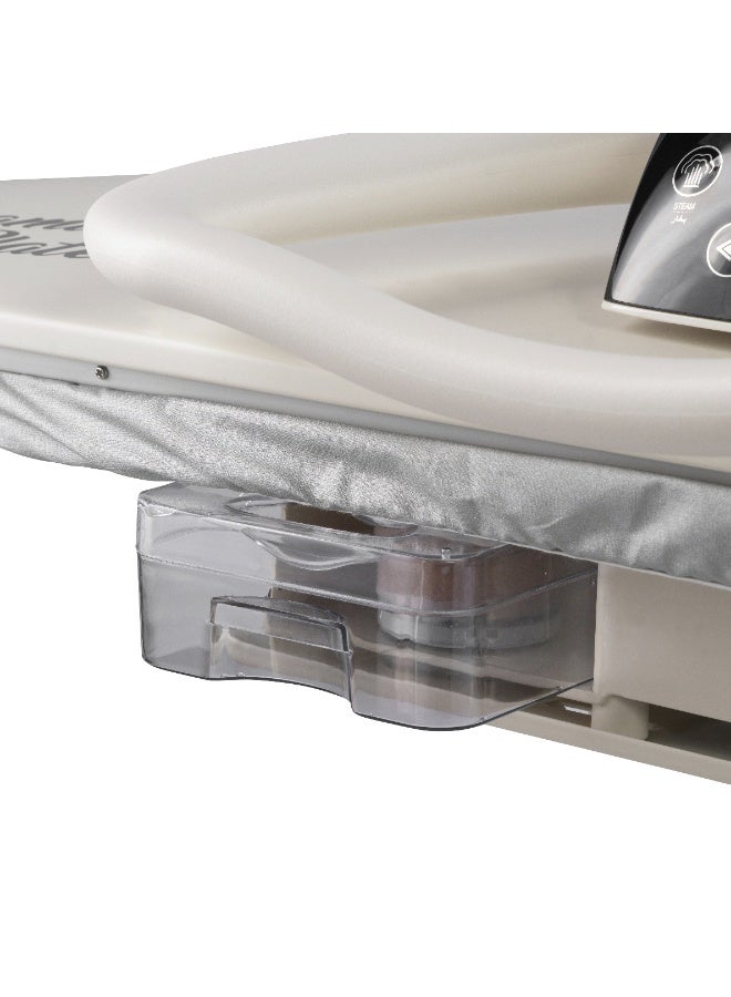 بلاتينيوم SP-7110-W كاوية كبس 40 إنش، خزان المياه 800 مل تحكم الكتروني، مع حامل اضافي، قدرة 2200 واط - أبيض - Image 3