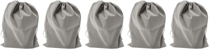 5Pcs Headphone Pouch Bag, Large Capacity Drawstring Headphone Storage Bag for Most Headphones with Earbuds and Cables, Lightweight Portable Dust - (30x40cm / 11.8x15.7in) - Image 5