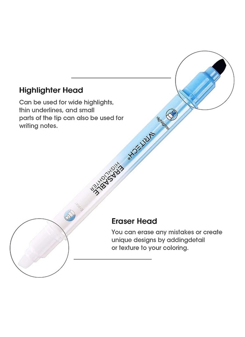 WRITECH 6-Piece Erasable Highlighters Multicolour  - Image 2