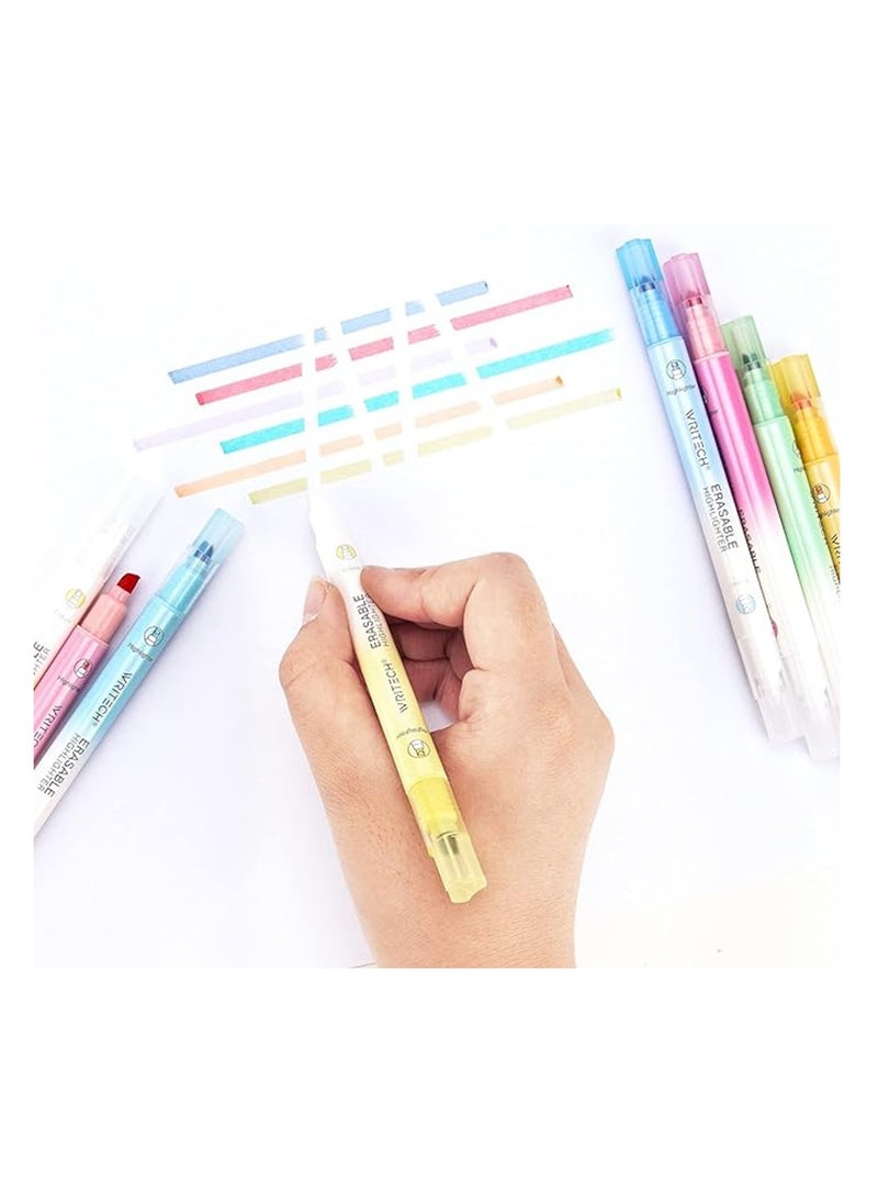 WRITECH 6-Piece Erasable Highlighters Multicolour  - Image 3