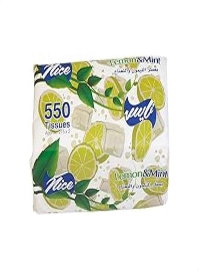 Nice Life Nice Life - 550 Soft Tissues - Lemon&Mint