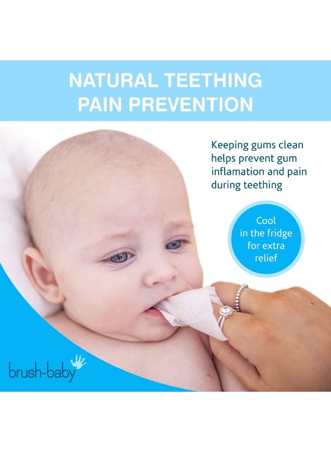 brush-baby مناديل أسنان براج-بيبي عبوة 28 قطعة - Image 3