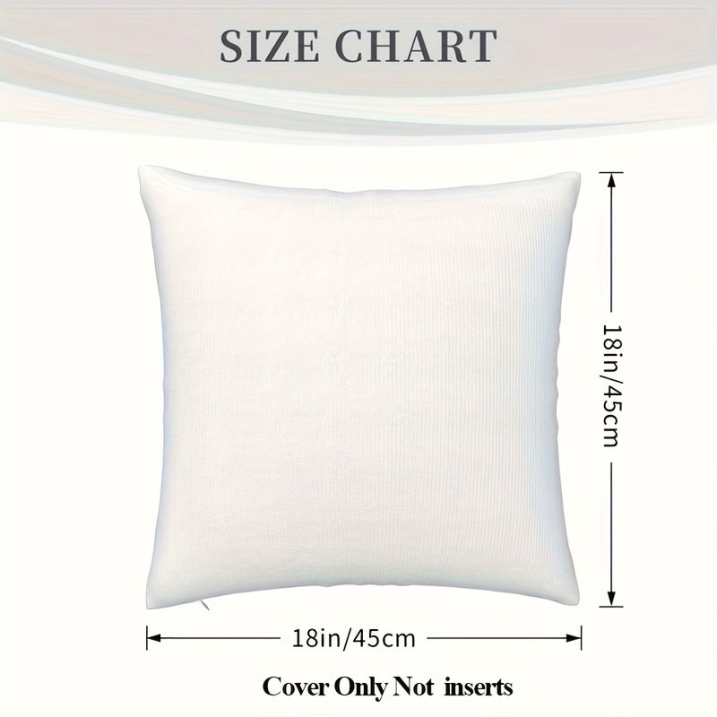Newfoundland Coastal Lighthouse Scene 18x18 Inch Polyester Pillow Cover Zipper Closure Machine Washable - Image 3