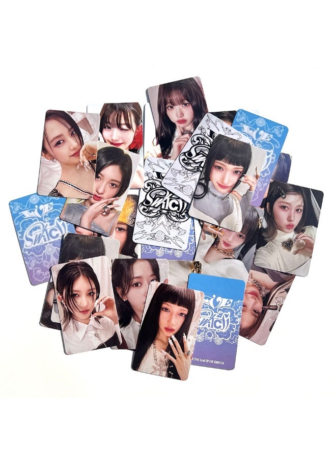NIBEMINENT 6 Pcs Kpop IVE SWITCH HEYA Lomo Cards Card For Fans Collection Gifts - Image 2