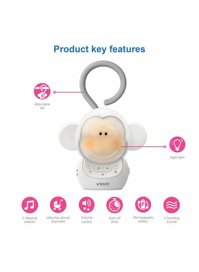 vtech BC8211 Myla the Monkey Baby Sleep Soother with a White Noise Sound Machine - Image 2
