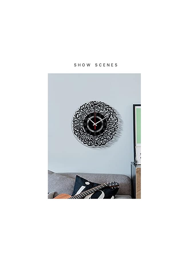 Raxoom Acrylic Wall Clock, Islamic Wall Art, Islamic Home Decor, Arabic Clock, Islamic Art, Arabic Calligraphy, Islamic Gifts (B) - Image 3