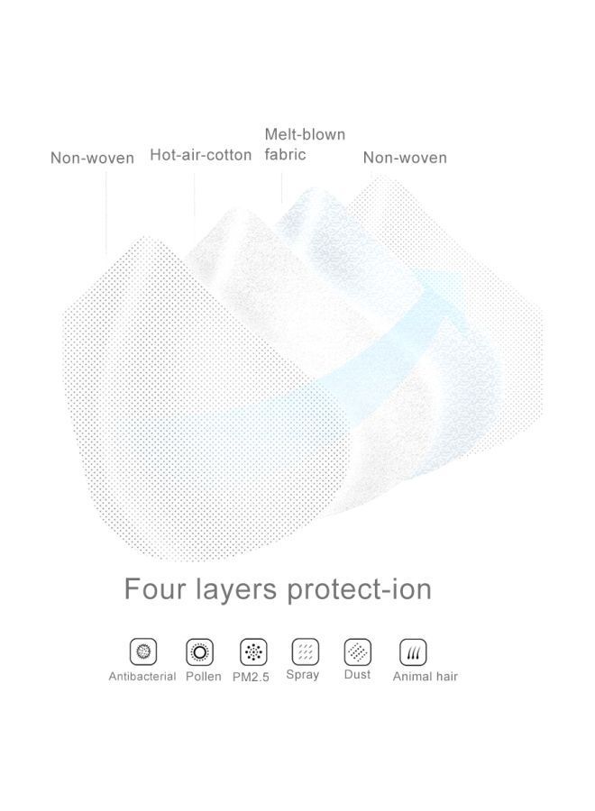 NIBEMINENT 10-Piece Disposable Face Mask Set - Image 4