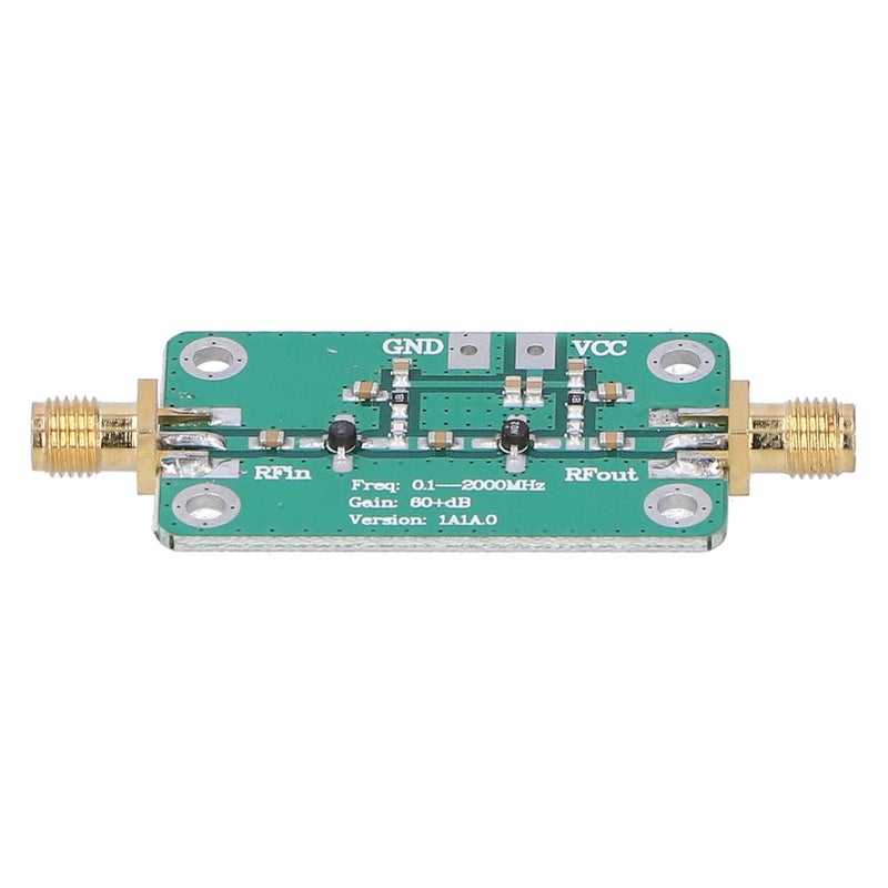 Low Noise RF Amplifier Module: 0.1-2000MHz Frequency, 64dB Gain, 1.9dB Noise Figure - Cascade Design For Stable Low-Noise Performance, One-Piece Molded Shell For Simple Installation - For Radio Freque - Image 2