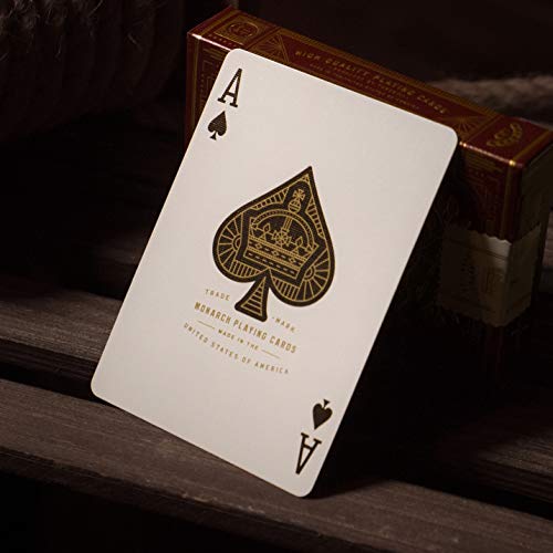 Theory11 Monarch Playing Cards (Red) by theory11 - Image 4