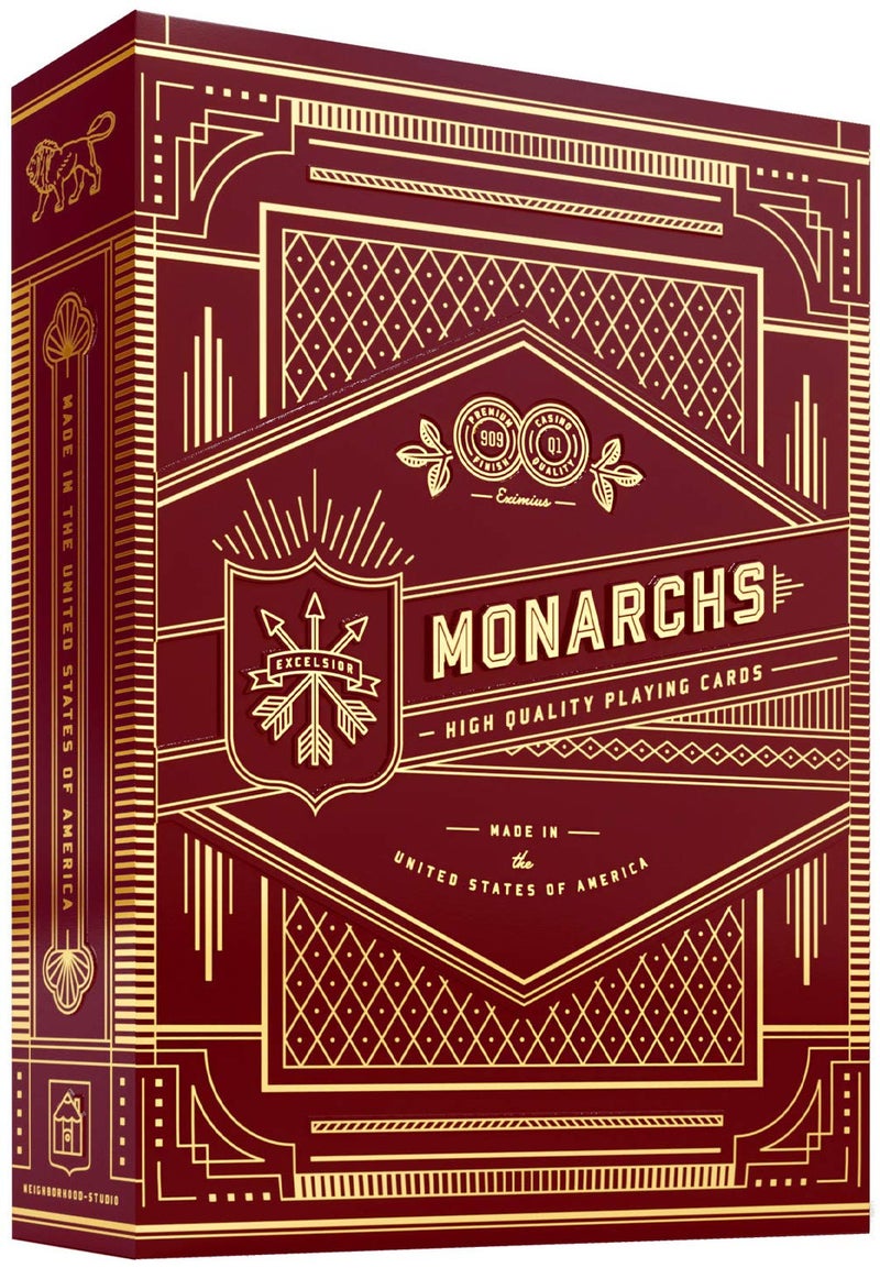 Theory11 Monarch Playing Cards (Red) by theory11 - Image 1