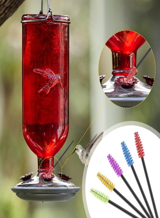 Perthlin Hummingbird Feeder Cleaning Brush 19 Pieces 3 Size Mini Nylon Double Headed 2 in 1 Hummingbird Brush Hard to Reach Places Tiny Cleaning Kit(Yellow) - Image 5