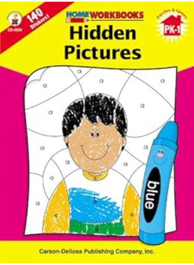 Hidden Pictures, Grades PK - 1 (Home Workbooks) 