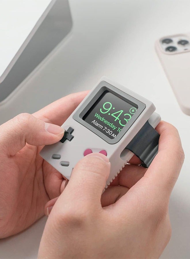 SUNDAREE حامل ساعة Apple Watch متوافق مع سلسلة iWatch 10/9/8/7/6/5/4/3/2/1/SE (46 مم، 45 مم، 44 مم، 42 مم، 41 مم، 40 مم، 38 مم) - Image 4