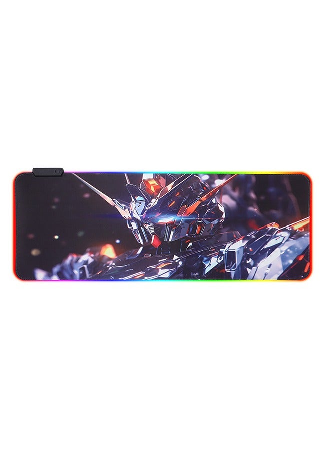 Game RGB Keyboard Mouse Pad, Made Of Natural Rubber.Size:400mm*900mm*3mm
