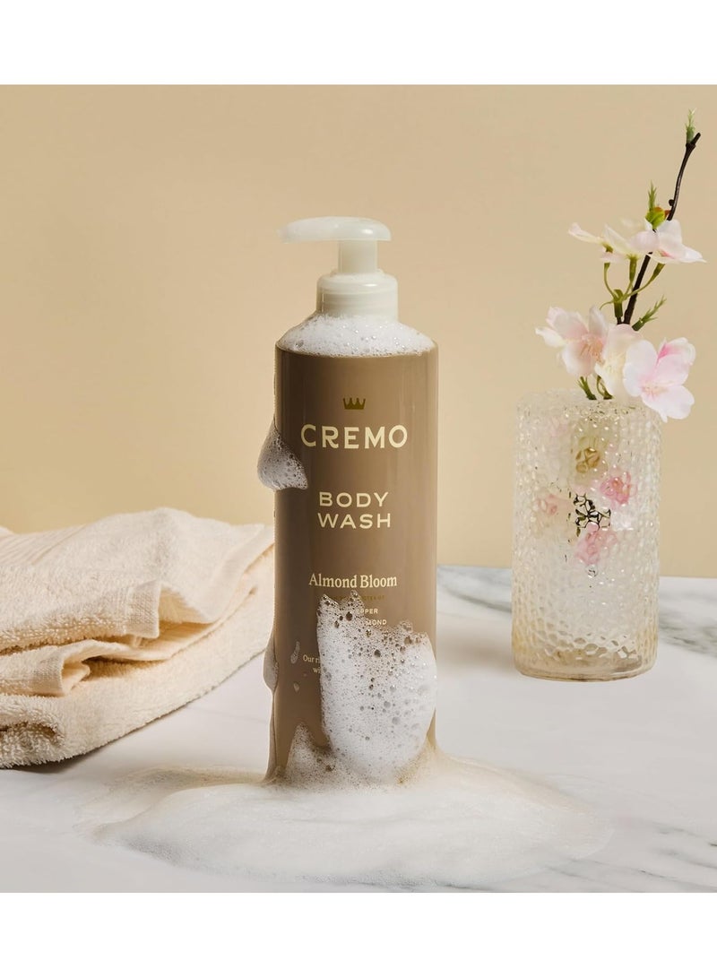 Cremo Women's Body Wash 473ml – Almond Bloom with Pink Pepper, Creamy Almond & Suede – Skin Moisturizing - Image 3