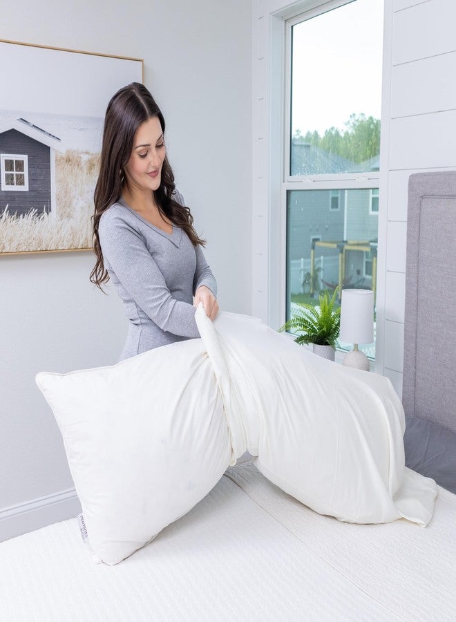 Pillowtex Down Alternative Body Pillow - Soft Support (20 x 72) - Image 4