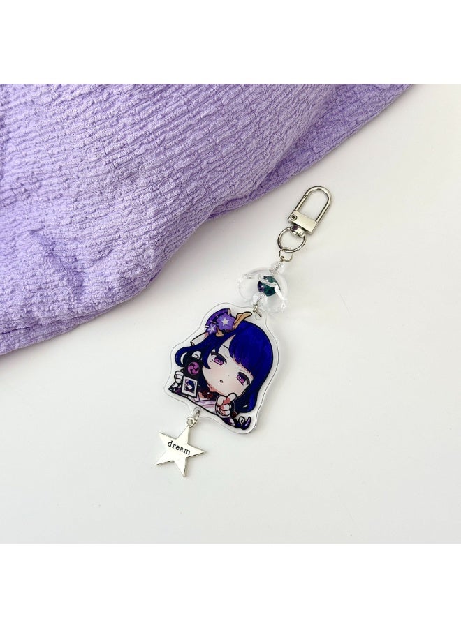 NIBEMINENT Phone Charm/ Chain Strap for Women Girls, Cute Cartoon Character Cell Phone Case Lanyard Wrist Strap