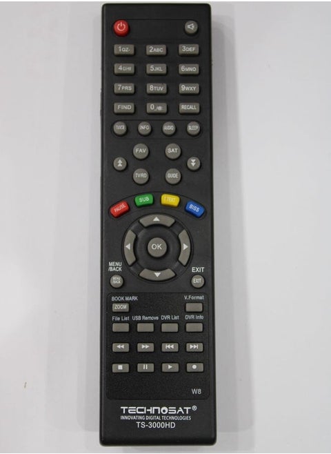 Replacement Remote Controller For Reciever Ts3000 Hd