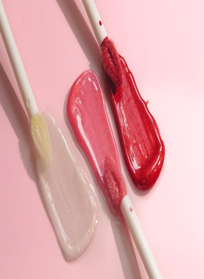 RITTZI Hyaluronic Plumping Lip Gloss in Dusty Rose - Hydrating and Anti-Aging with Hydrolyzed Marine Collagen and Mustard Sprout Extract - Image 4