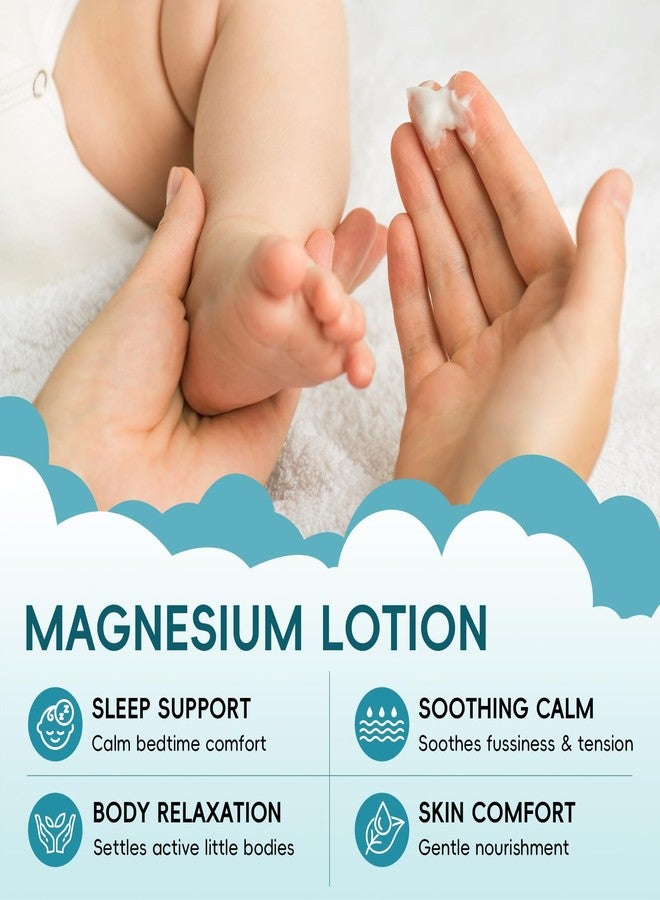 FullMeet Magnesium Cream for Kids, Soothes Anxiety & Relaxation with Chamomile, Aloe Vera, Shea Butter, Magnesium Cream for Sleep, Safe for Kids（4 oz） - Image 3