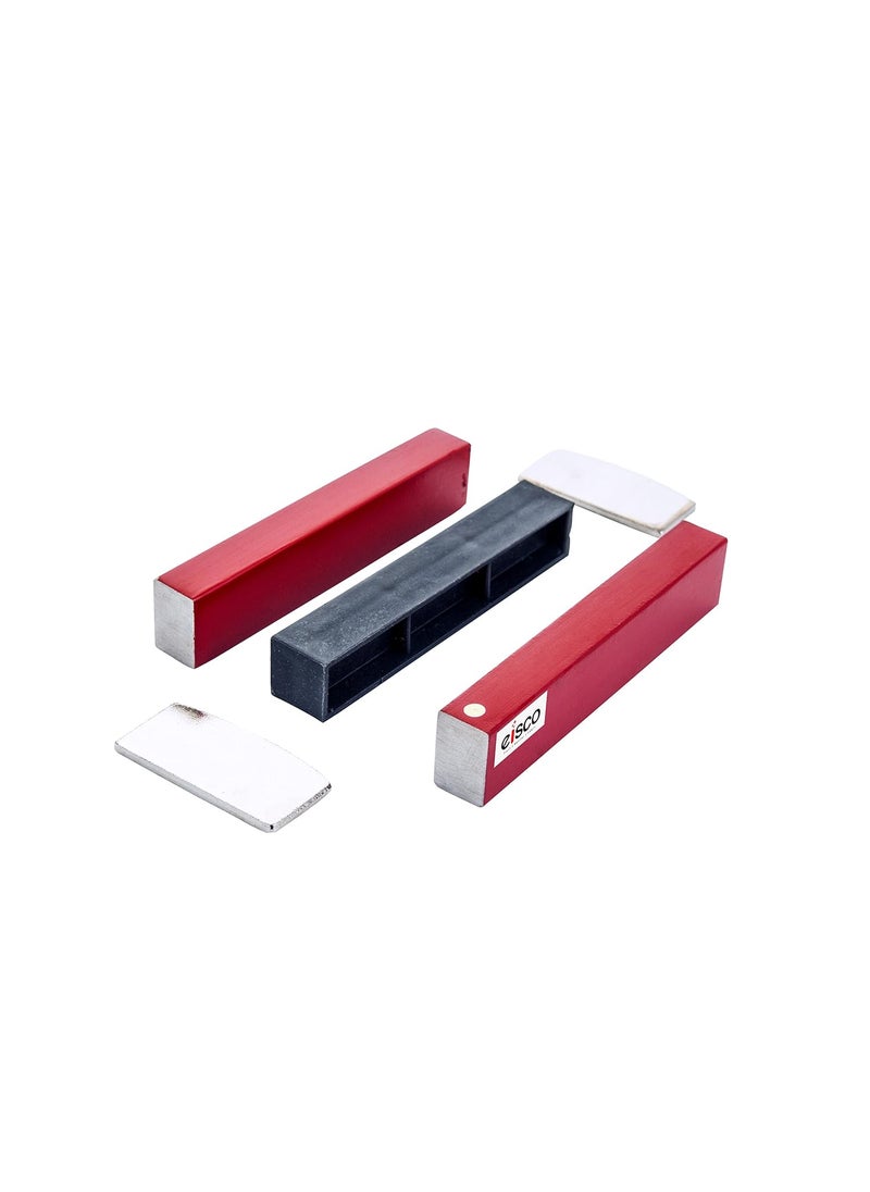EISCO EISCO Strong Bar Magnet ALNICO III 75x15x10mm HighPower Magnetic Block for Physics Experiments Science Projects Engineering Magnetic Field Studies STEM Learning  - Image 2