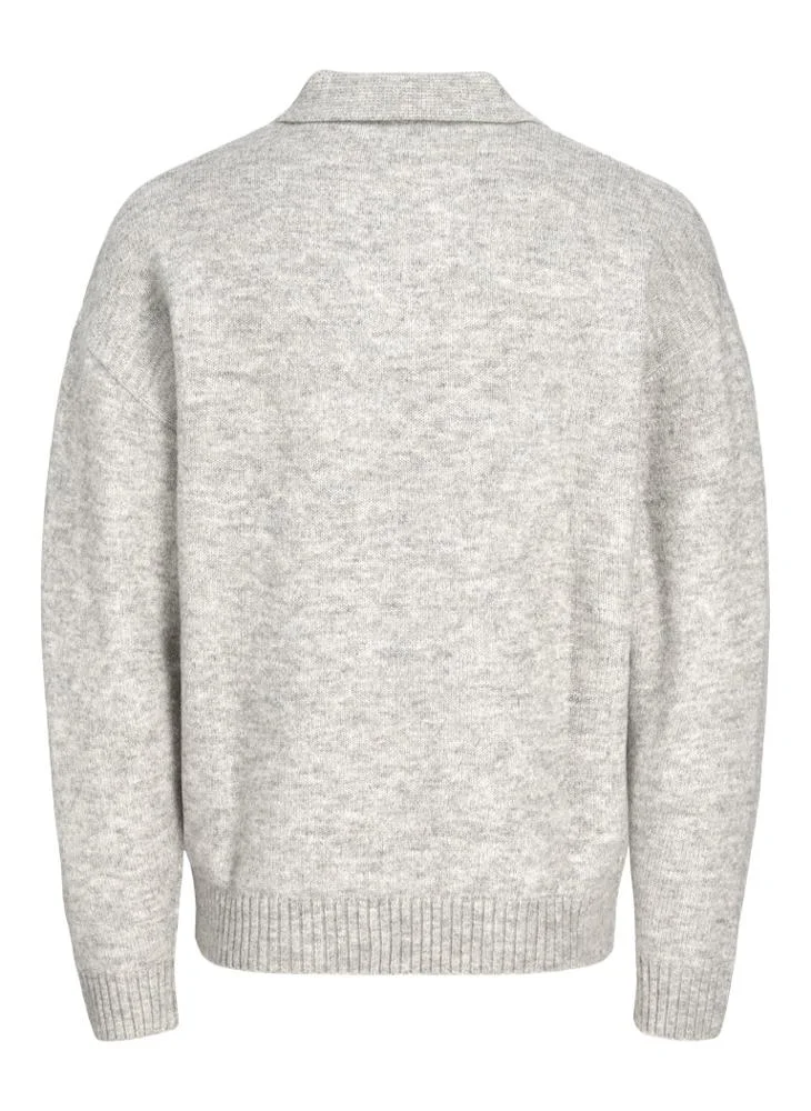 JACK & JONES Knit Neck Long Sleeve Sweater