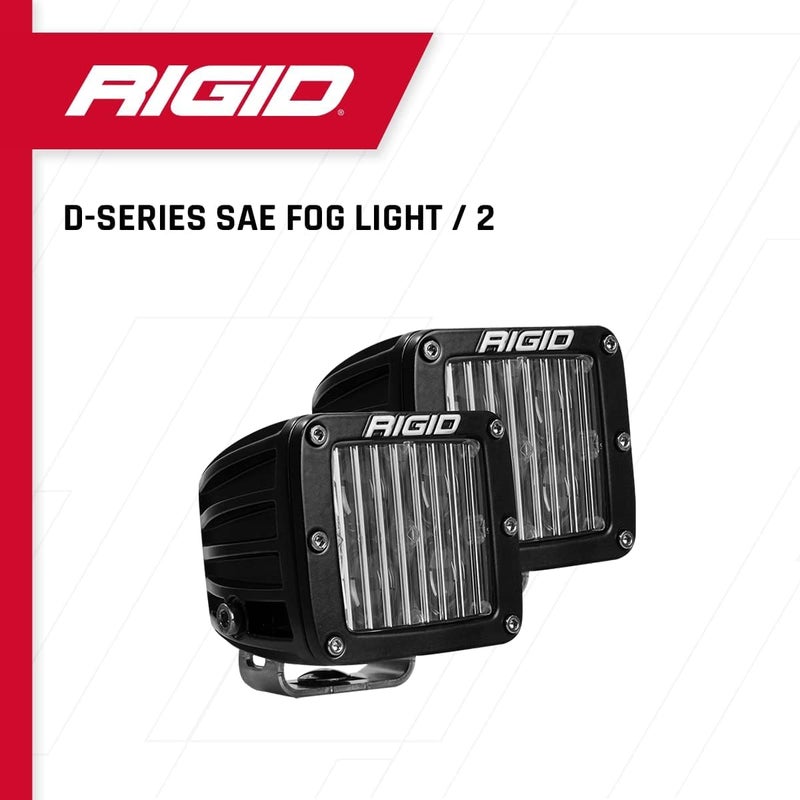 Rigid Industries 504813 D-SRS SAE Fog Light Pair - Image 2