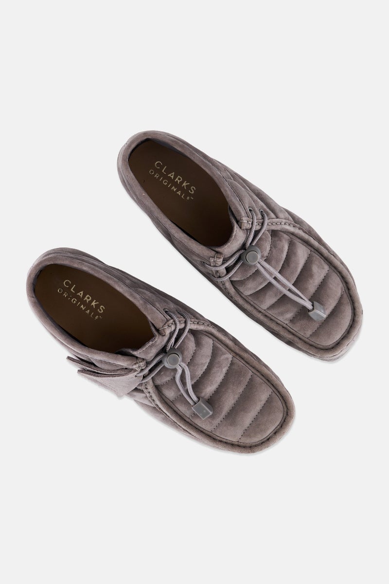 clarks أحذية كاجوال نسائية مزودة بأربطة، رمادي - Image 4