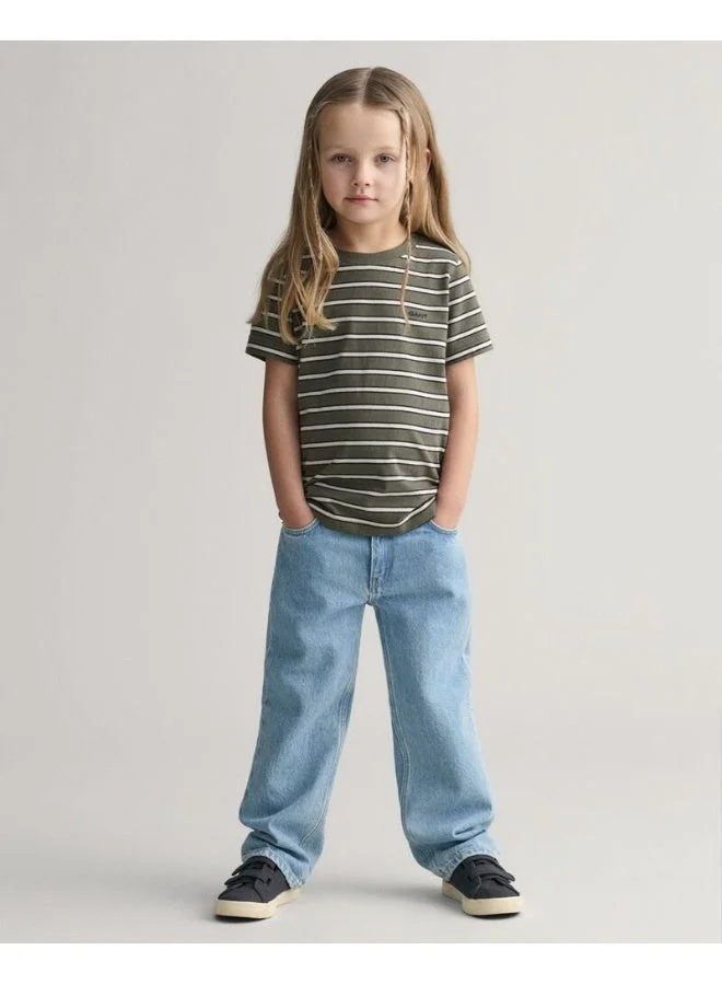 غانت تيشيرت مخطط للأطفال