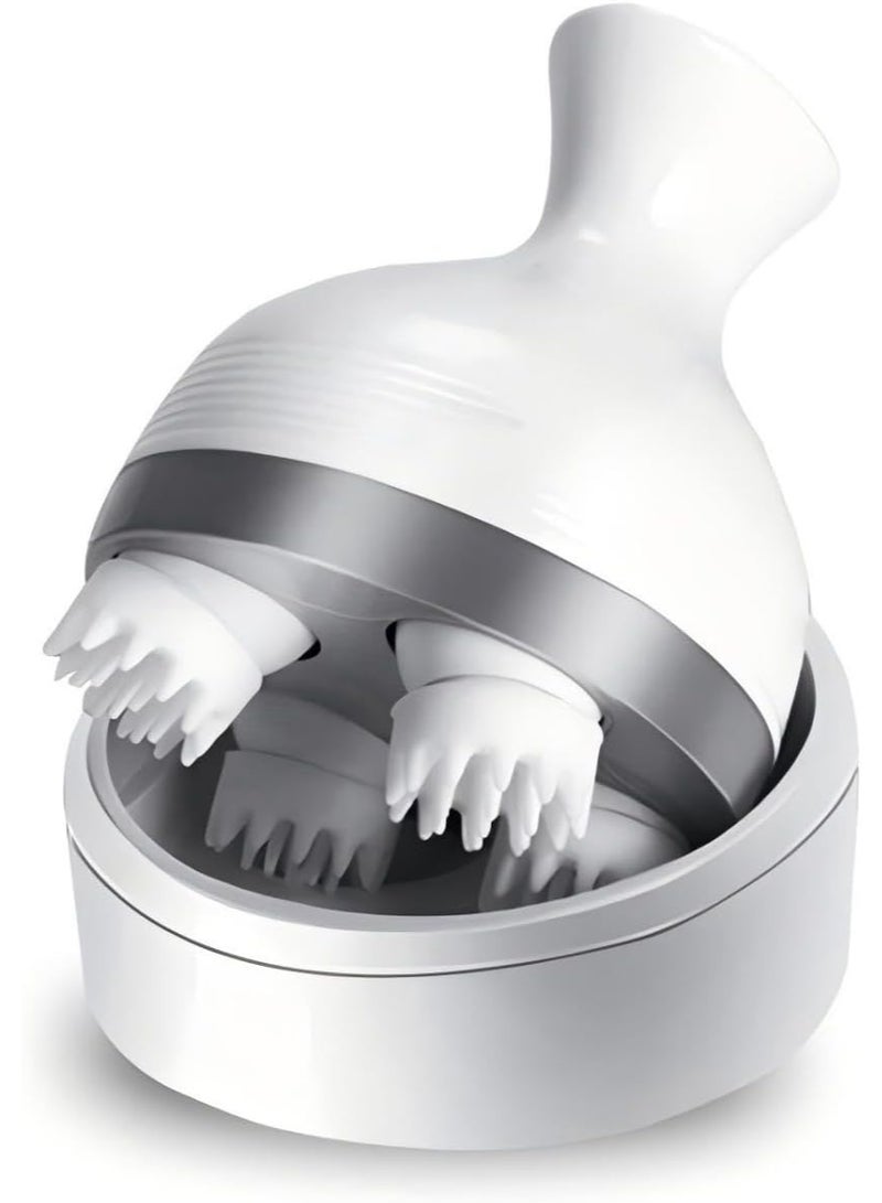 [Electric Cordless Scalp Massager] - Handheld Portable Head Scratcher for Hair Growth & Deep Clean - Practical Stress Relief & Relaxation Gift - Image 1