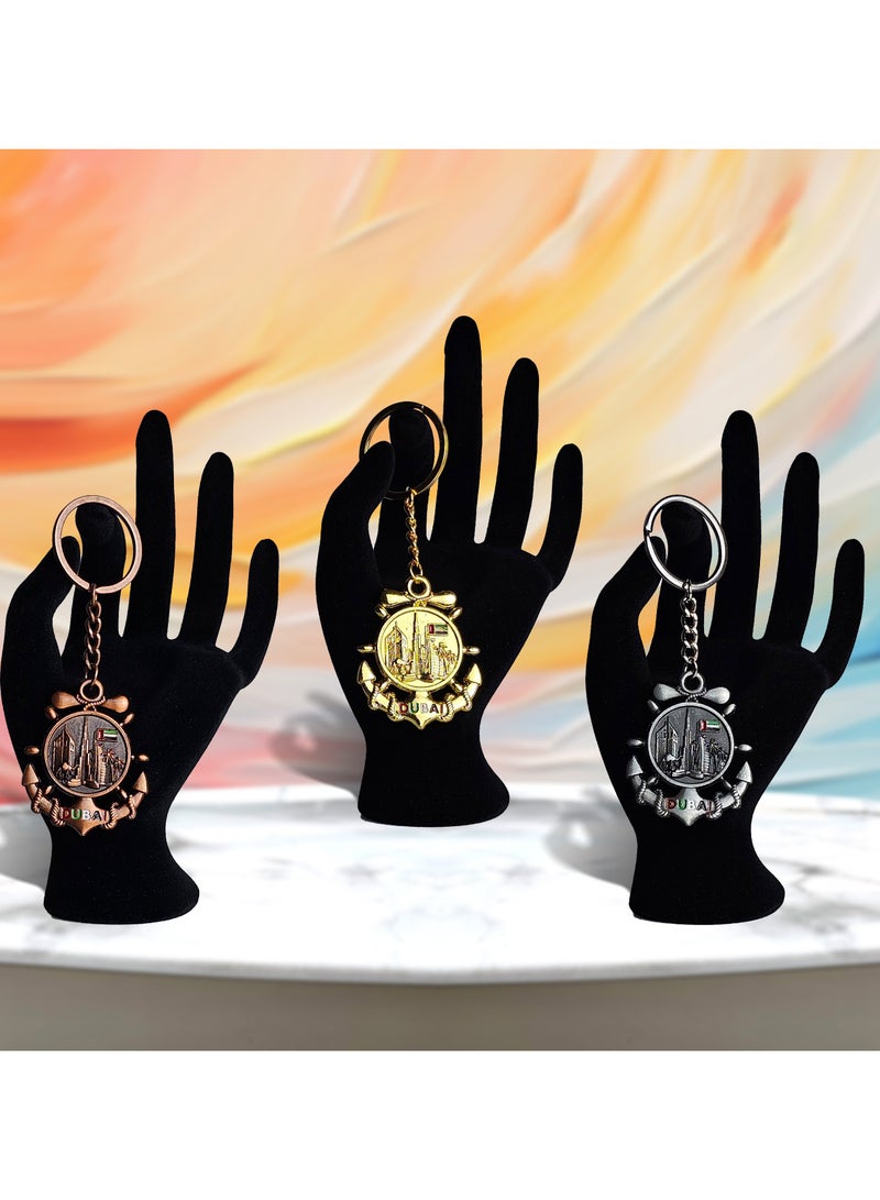 Souvenir Souq Souvenir keychain Metal 3pcs #13 - Image 1
