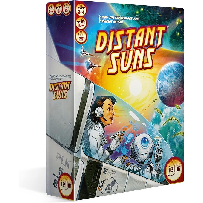 Iello Distant Suns - Choose & Write Game, Kids & Family, Games, Ages 10+, 2-4 Players, 25 Min - Image 1
