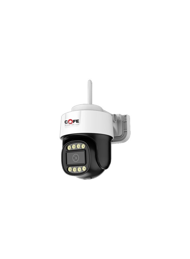 COFE 3MP SIM BASED Smart Security Camera – AI Human Detection, Full-Color Night Vision, Two-Way Audio, TF Card & Cloud Storage (CF-4G-PTC01-3D) - Image 1