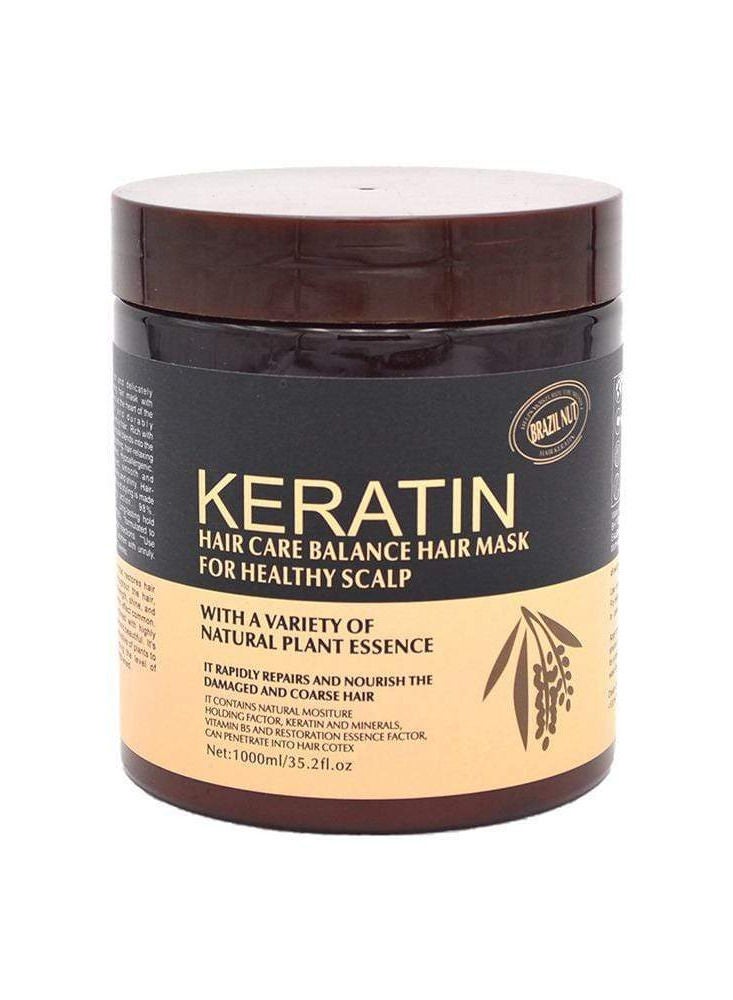 Keratin Moisturizing & Smooth Mask Brazil Nut 1000ml