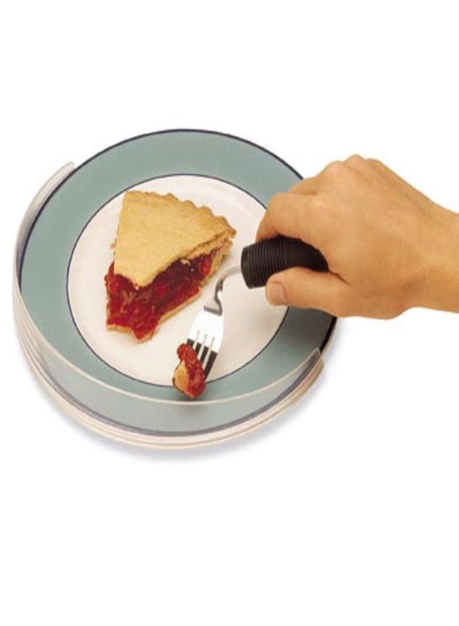 MEDITROVE Adaptive Utensils Elderly Right Handed Anti Shake Eating Utensils Self-feeding Learning Bendable Easy-to-Grip Handles (Bent Fork) - Image 4