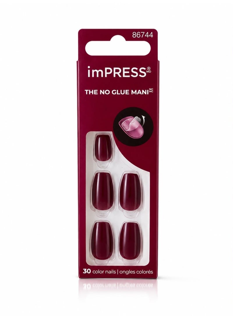 imPRESS THE NO GLUE MANI IMC511C WINERY IN NYC 30 Nails - Image 1