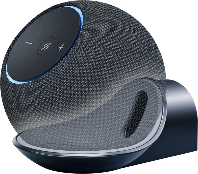 TotalMount – حامل جداري عالي الجودة لأجهزة Echo Dot MAX، HomePod Mini، وغيرها (سهولة التركيب، وسادة ناعمة، وتثبيت محكم). - Image 1