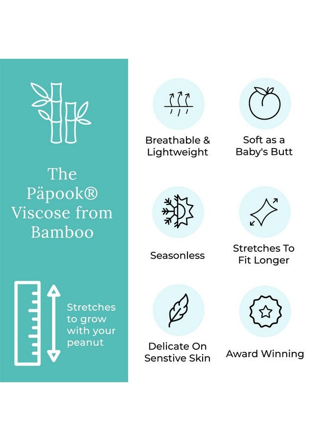 Posh Peanut Baby Swaddle Blanket, Soft Päpook Viscose from Bamboo Swaddles Wrap & Headband Set, Anti Stink Lightweight Breathable Infant Receiving Swaddling Blankets, Girl Newborn Shower Gift - Image 3