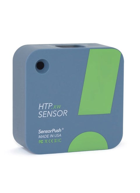 HTP.xw Smart Temperature Sensor & Humidity Sensor - Bluetooth Thermometer, Barometer, & Hygrometer with App Monitoring - Premium Barometric Pressure Gauge, Temperature and Humidity Monitor