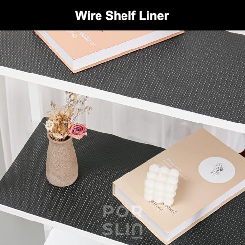 Porslin Shelf Liner for Kitchen Shelves - 45cm x 5m Non-Adhesive EVA Waterproof Cabinet Liners, Anti-Slip Drawer Mats for Wardrobe, Cupboard, Dresser Roll - Easy to Cut, Protects Shelves - SL07 - Image 5
