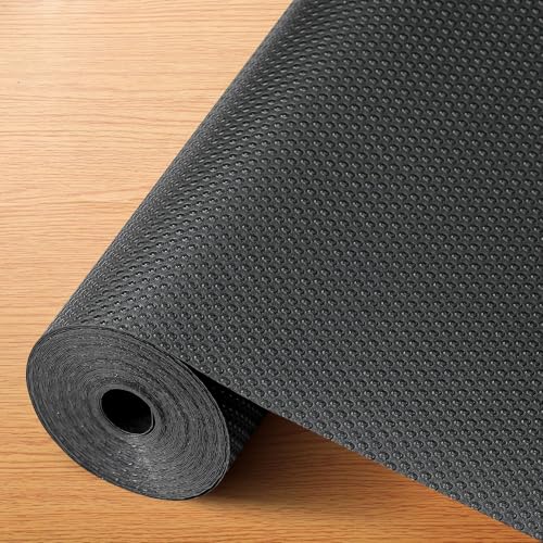Porslin Shelf Liner for Kitchen Shelves - 45cm x 5m Non-Adhesive EVA Waterproof Cabinet Liners, Anti-Slip Drawer Mats for Wardrobe, Cupboard, Dresser Roll - Easy to Cut, Protects Shelves - SL07 - Image 1