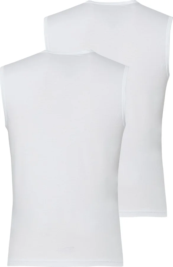 Blackspade Men's Tshirt 2 Pack Tender Cotton 9677 - White