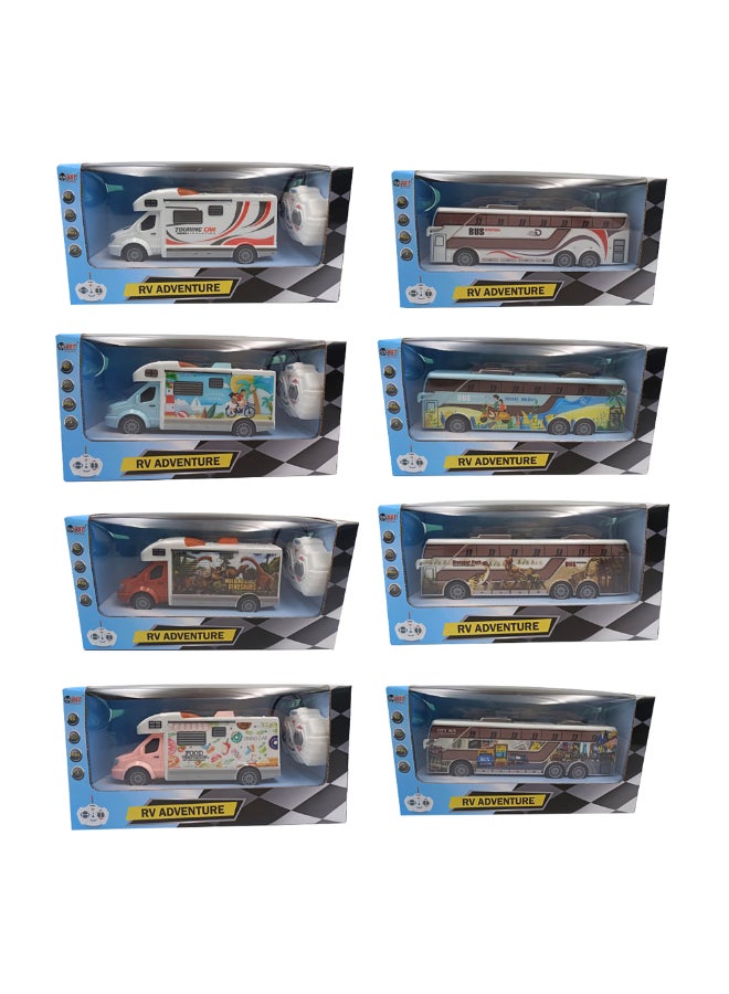 HST RV Adventure Camper Vans & Bus – Assorted Remote Control Vehicles - Image 2