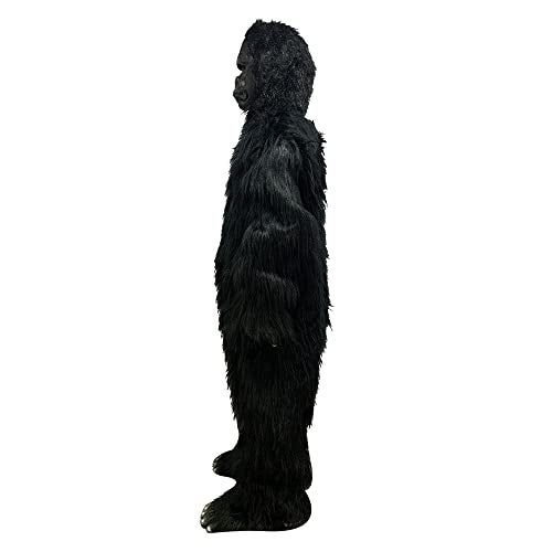 EraSpooky Adult Gorilla Halloween Costume Men's Realistic Ferocious Chimpanzees Cosplay Suits - Image 5