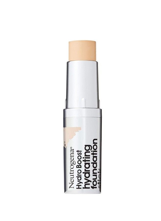 Neutrogena Hydro Boost Hydrating Foundation Stick With Hyaluronic Acid Oilfree & Noncomedogenic Moisturizing Makeup For Smooth Coverage & Radiantlooking Skin Classic Ivory 0.29 Oz  - Image 2