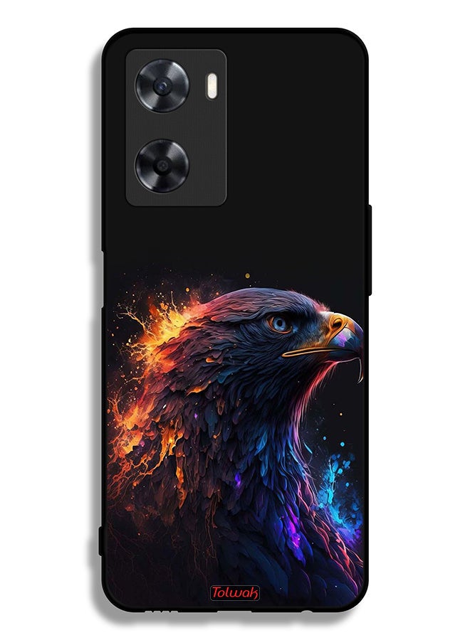 Tolwak Oppo A77s Protective Case Cover Eagle Art - Image 2